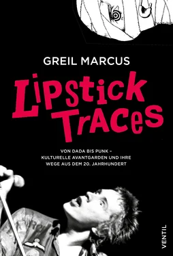 Greil Marcus Lipstick Traces обложка книги