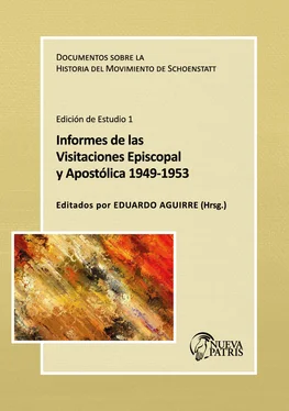 P. Eduardo Aguirre C. Informe de las Visitaciones Episcopal y Apostólica 1949-1953 обложка книги