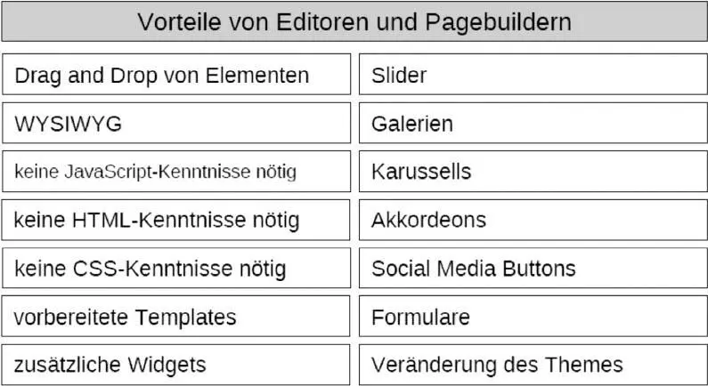 Abbildung 14 Editoren und Pagebuilder In Zukunft wird es daher immer - фото 297