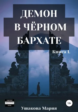 Мария Ушакова Демон в чёрном бархате обложка книги