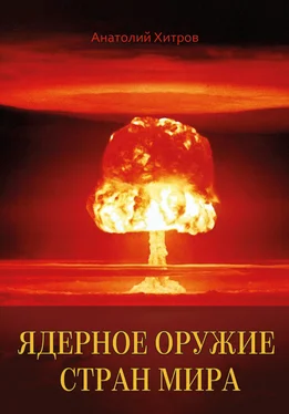 Анатолий Хитров Ядерное оружие стран мира обложка книги