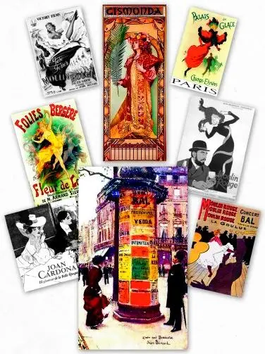 Париж конца ХIХ века на афишах французских художников во времена Belle Époque - фото 10