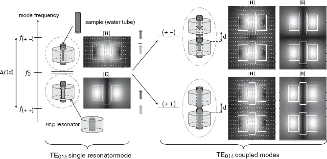 Figure 216 Coupling model of the first TE modes of two ring resonators From - фото 56