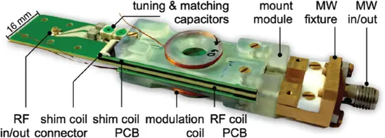 Figure 113 Photograph of a fully integrated Overhauser dynamic nuclear - фото 16