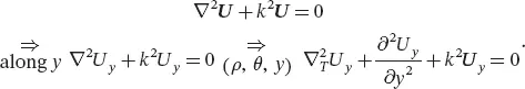 21 Assuming that the longitudinal component Uy can be written as the product - фото 21