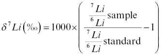 using the average of the ratio measured in the interior of the grain as the - фото 54