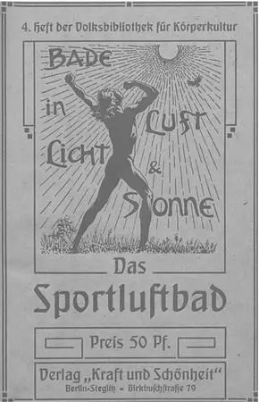 Abb 1 Fidus Bade in Licht Luft und Sonne Sonnenjüngling auf Titelblatt der - фото 2