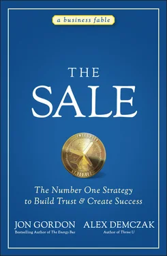 Jon Gordon The Sale обложка книги
