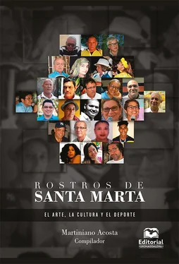 Martiniano Acosta Rostros de Santa Marta обложка книги