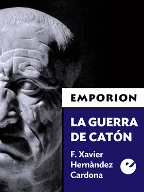 F. Xavier Hernàndez Cardona La guerra de Catón обложка книги