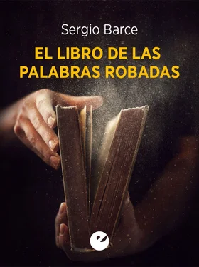 Sergio Barce El libro de las palabras robadas обложка книги