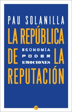 Pau Solanilla La República de la reputación обложка книги