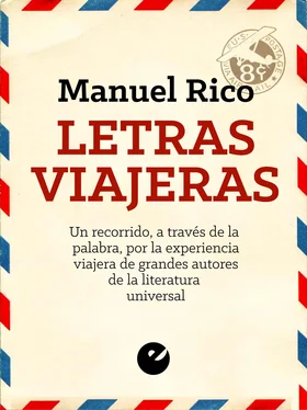 Manuel Rico Letras viajeras обложка книги