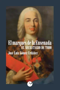 José Luis Gómez Urdáñez El marqués de la Ensenada обложка книги