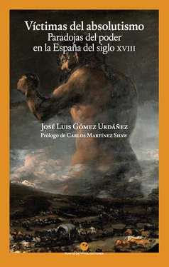José Luis Gómez Urdáñez Víctimas del absolutismo обложка книги