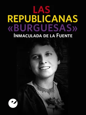 Inmaculada de la Fuente Las republicanas burguesas обложка книги
