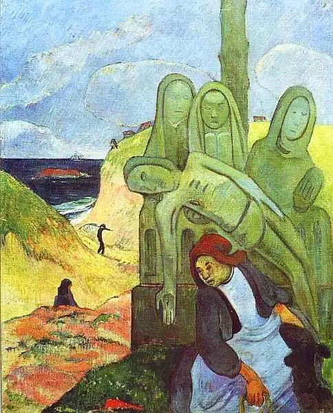 Зеленый Христос 1889 Желтый Христос 1889 Особое место в творчестве - фото 18