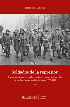 Pablo Seguel Gutiérrez Soldados de la represión обложка книги