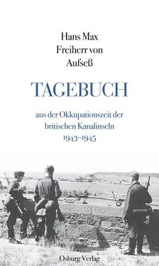 Hans Max Freiher von Aufseß Tagebuch aus der Okkupationszeit der britischen Kanalinseln обложка книги