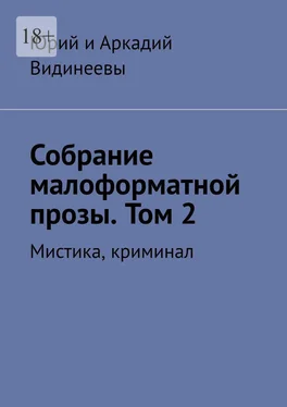 Юрий и Аркадий Видинеевы Собрание малоформатной прозы. Том 2. Мистика, криминал обложка книги