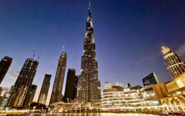 Высочайшее здание построенное на Земле находится в центре Дубая Это башня - фото 5