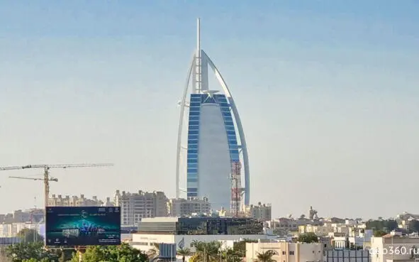 Отель Burj Al Arab более известный как Отель Парус в Дубае еще один из - фото 7