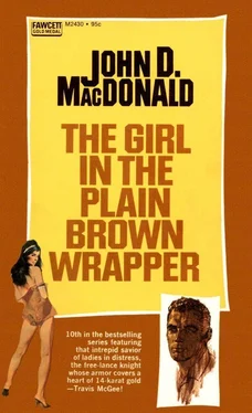 John MacDonald The Girl in the Plain Brown Wrapper обложка книги