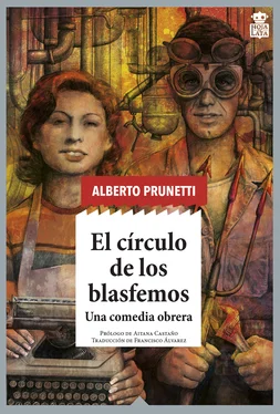Alberto Prunetti El círculo de los blasfemos обложка книги