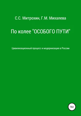 Сергей Митрохин По колее «Особого пути». Цивилизационный процесс и модернизация в России обложка книги