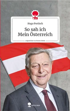 Hugo Portisch So sah ich Mein Österreich. Life is a story - story.one обложка книги
