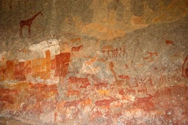 Наскальные рисунки в пещере Инанке Бушмены повторили судьбу своих - фото 2