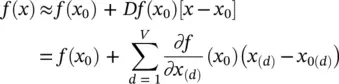 The choice of a Taylor base point x 0is a free parameter in this setup As - фото 406