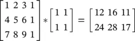 where the first matrix is denoted as A and is the convolution operator The - фото 312