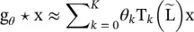 Parameter λ maxdenotes the largest eigenvalue of L θ ℝ Kis now a vector of - фото 576