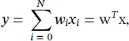 where w w 0 w 1 w N and x 1 x 1 x N In this simple setup - фото 141