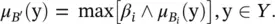 The entire algorithm called the max min or Mamdani inference is summarized - фото 471