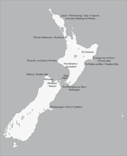 Map 2 Aotearoa New Zealand Source map template from Antigoni Public domain - фото 3