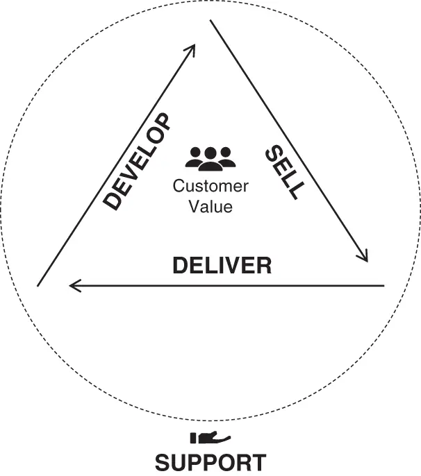 FIGURE 21 The Four Business Capabilities Around the Business Triangle - фото 3