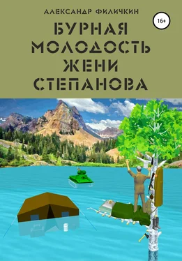 Александр Филичкин Бурная молодость Жени Степанова обложка книги