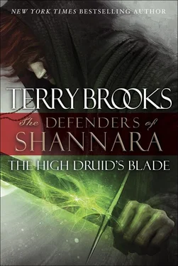 Terry Brooks High Druid's Blade обложка книги