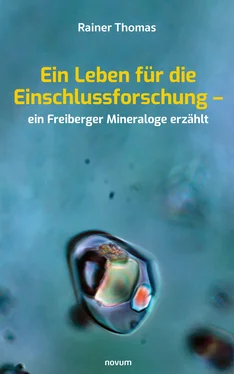 Rainer Thomas Ein Leben für die Einschlussforschung – ein Freiberger Mineraloge erzählt обложка книги