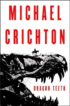 Michael Crichton Dragon Teeth обложка книги