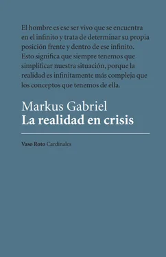 Markus Gabriel La realidad en crisis обложка книги