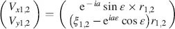 with the two arbitrary constants r 1and r 2 The transformation matrix M is - фото 285
