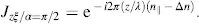 The magnitude is constant whereas the phase changes with the distance z from - фото 194