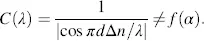 For the single wavelength λ 0in Equation 379 C is infinite as λ 0is - фото 185