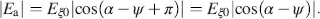 For α π 4 and hence ψ α π 4 we obtain E a 0 independent of λ - фото 357
