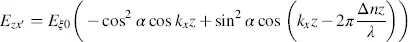 and 366 For the wavelength λ λ 0in Equation 357 we obtain at z d - фото 160