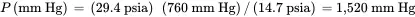 Finally the pressure in in H 2O is The reader should note that absolute and - фото 28