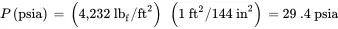 The corresponding gauge pressure in psi is The pressure in mm Hg is - фото 26